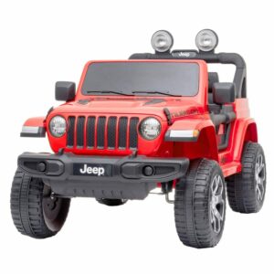 Akumulátorové autíčko - Jeep Wrangler Rubicon Red