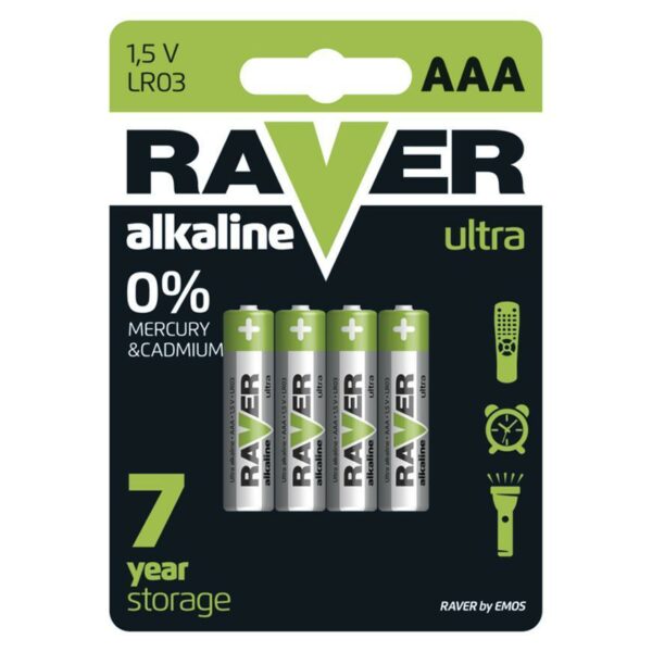 Batéria RAVER Ultra Alkaline