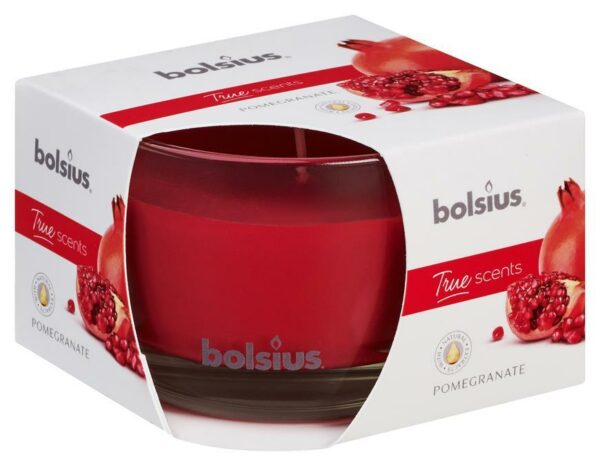 Sviečka Bolsius Jar True Scents 63/90 mm