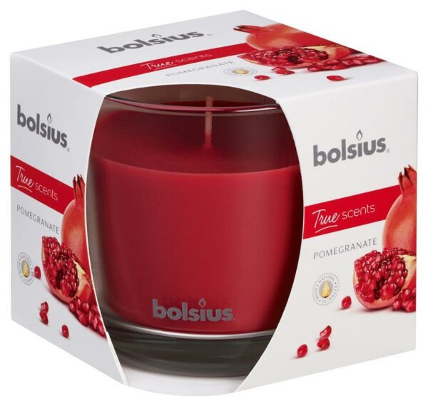 Sviečka Bolsius Jar True Scents 95/95 mm