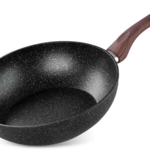 Panvica Wok MagicHome Black Marble Line