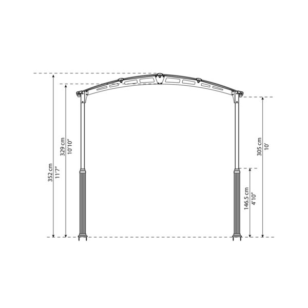 Palram Canopia Arcadia Alpine Kit 3