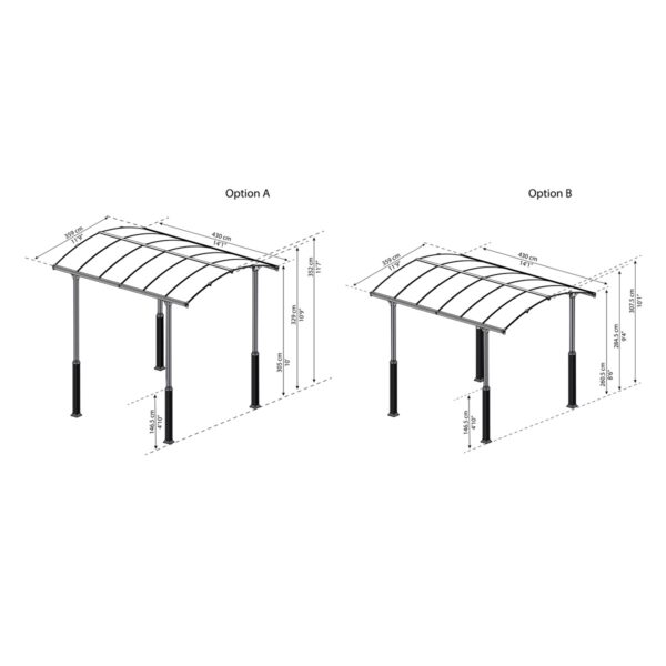 Palram Canopia Arcadia Alpine Kit 4