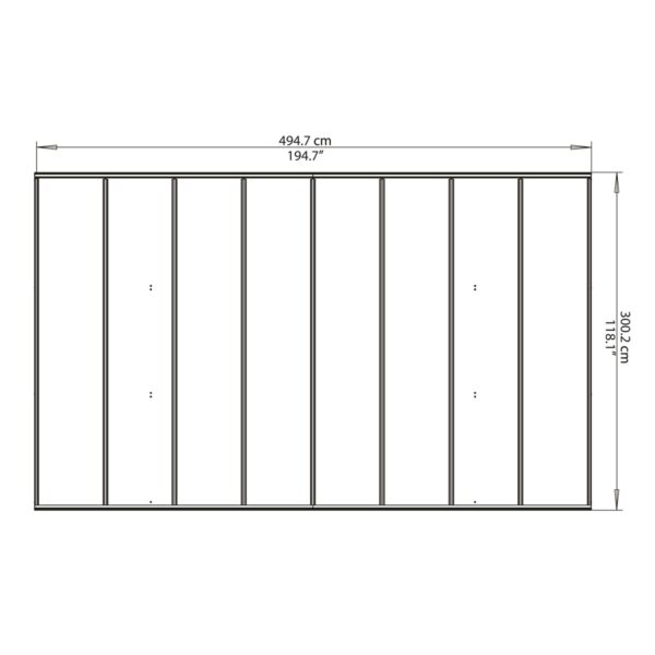 Palram Canopia Arizona Wave 5000 3