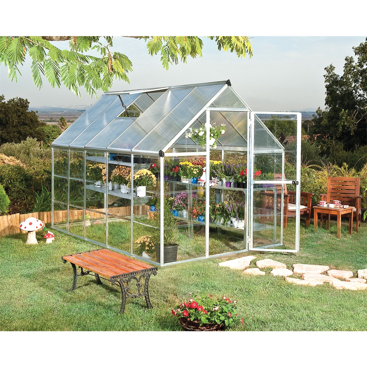 Palram - Canopia Hybrid 6x10 Palram - Canopia Hybrid 6x10