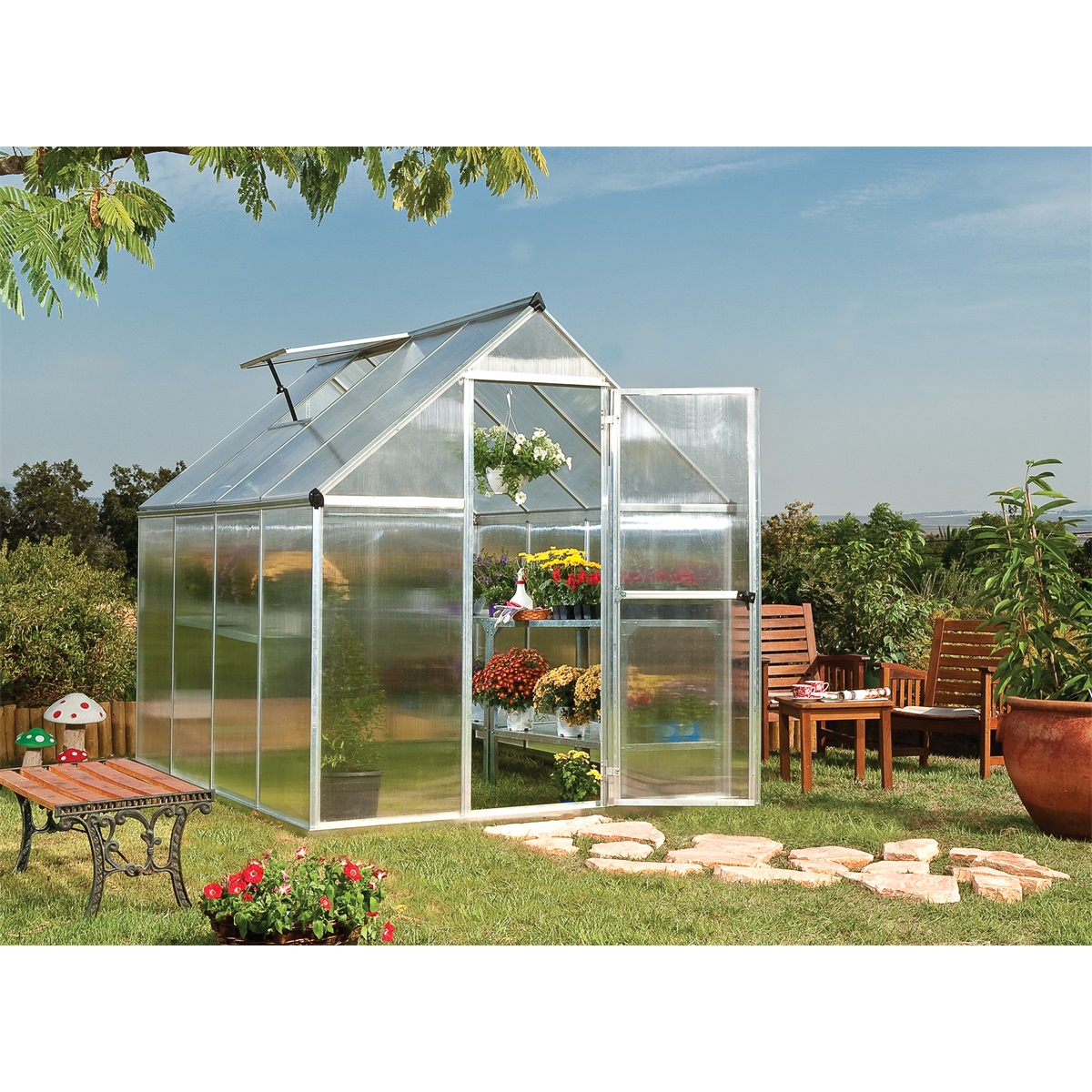 Palram-Canopia-Multiline-6x8-14 Palram Canopia Multiline 6x8 14