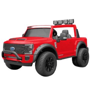 Akumulátorové detské autíčko - FORD F450 RED