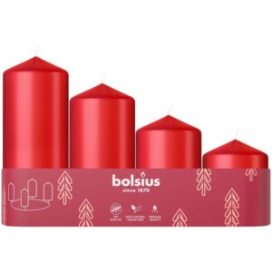 Sviečky Bolsius Pillar Advent