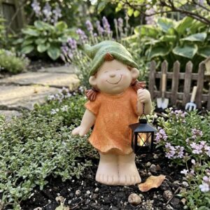 postavicka dievca s lampasom 45 cm