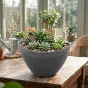 Kvetinac Strend Pro Stone 20x145x12 cm efekt kamena 1