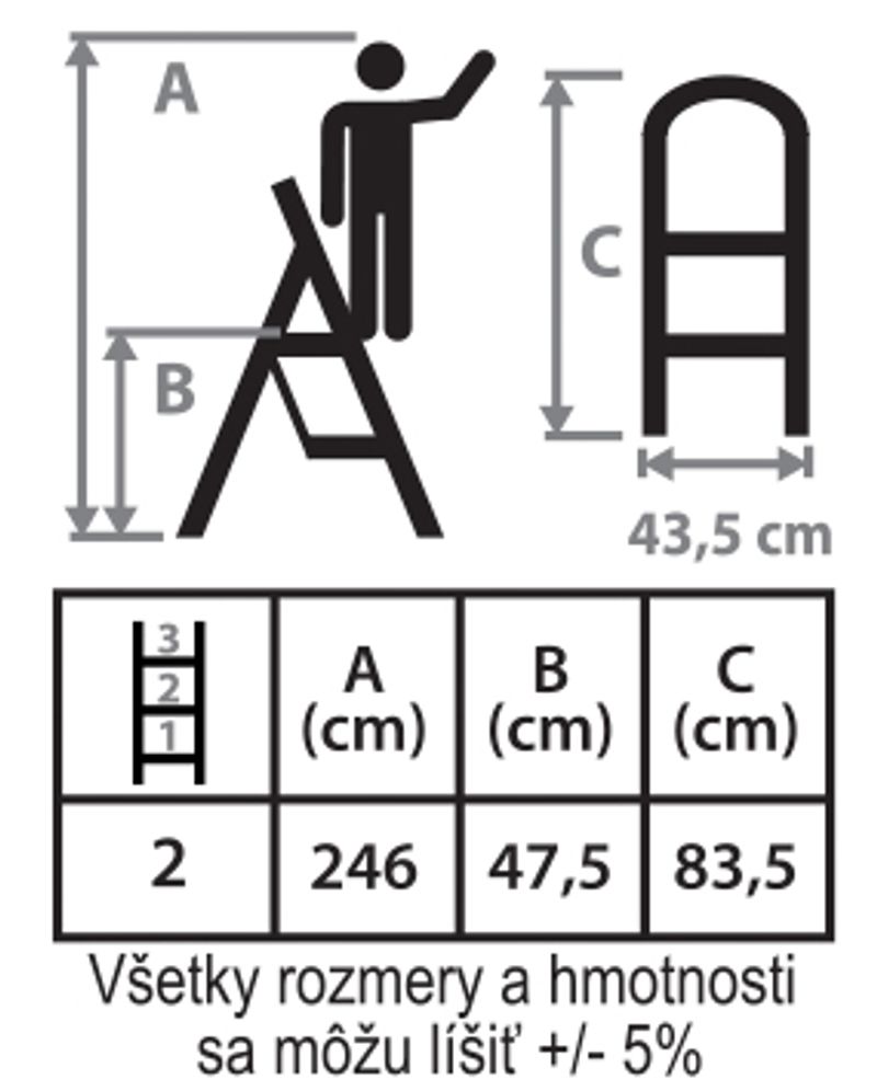 Schodiky-Strend-Pro-LFD080-2-stupienkove-ocelove-EN14183-nosn.-150-kg-5 Schodiky Strend Pro LFD080 2 stupienkove ocelove EN14183 nosn. 150 kg 5