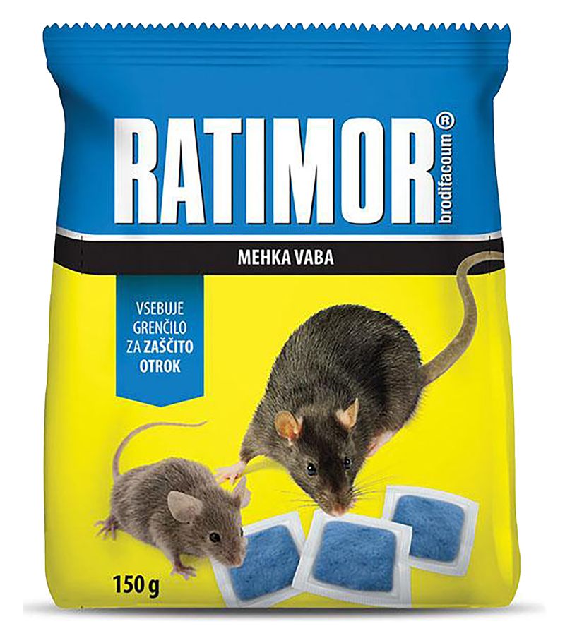 Návnada RATIMOR® Brodifacoum fresh bait Návnada RATIMOR® Brodifacoum fresh bait